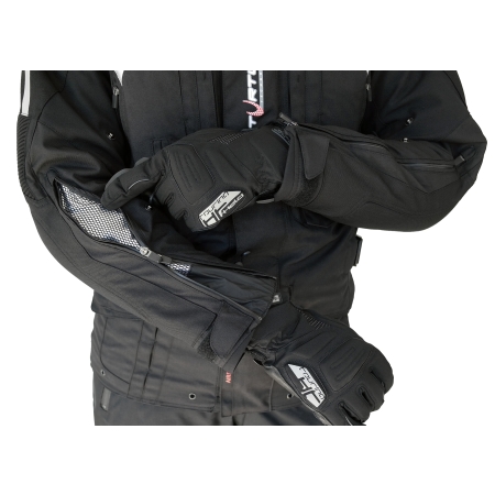 TEKSTYLNA KURTKA z poduszką powietrzną HELITE Touring B Black